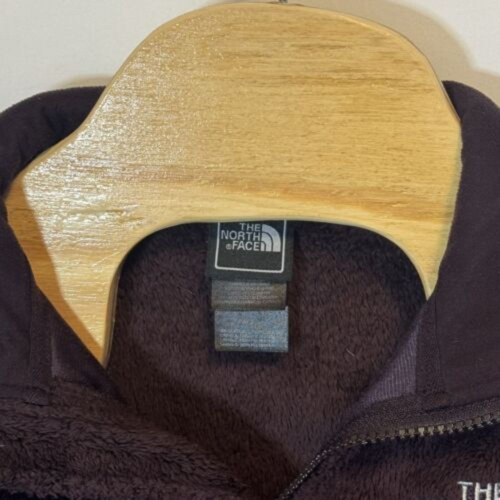 The North Face Women’s S/P  Osito Purple Fleece Teddy Full‎ Zip Jacket - Picture 3 of 6